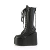 SWING-150 Plateau Stiefel - Schwarz von DemoniaCult – Ansicht 3
