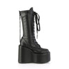 SWING-150 Plateau Stiefel - Schwarz von DemoniaCult – Ansicht 5