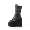SWING-230 Plateau Stiefel - Schwarz Matt von DemoniaCult – Ansicht 3