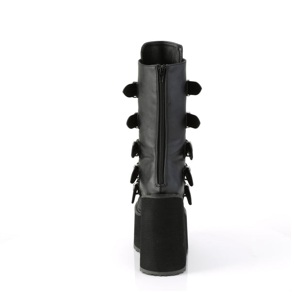 SWING-230 Plateau Stiefel - Schwarz Matt von DemoniaCult – Ansicht 4