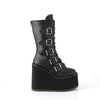 SWING-230 Plateau Stiefel - Schwarz Matt von DemoniaCult – Ansicht 5