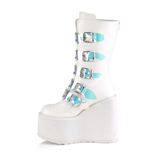 SWING-230 Plateaustiefel Weiss von DemoniaCult – Ansicht 3