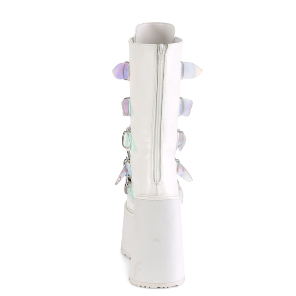 SWING-230 Plateaustiefel Weiss von DemoniaCult – Ansicht 4