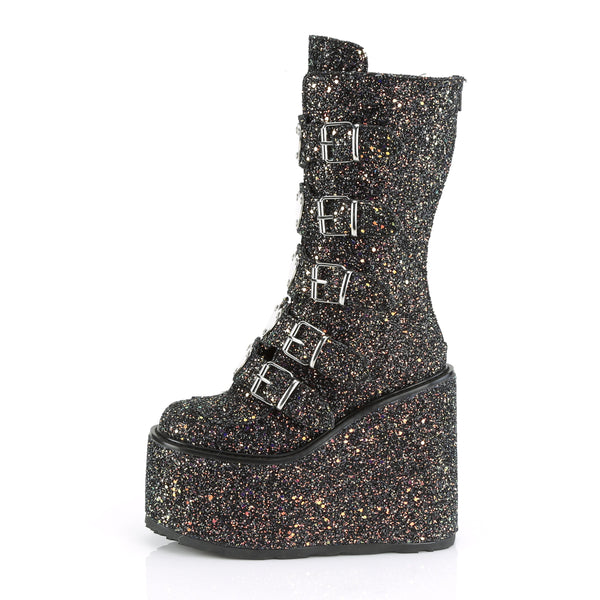 SWING-230G Plateaustiefel Mehrfarbig schwarz von DemoniaCult – Ansicht 3
