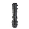 SWING-327 Plateau Stiefel - Schwarz Matt von DemoniaCult – Ansicht 4