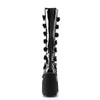 SWING-815 Plateau Stiefel - Schwarz Lack von DemoniaCult – Ansicht 4