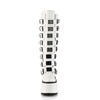 SWING-815 Plateau Stiefel - Weiss Lack von DemoniaCult – Ansicht 2