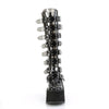 SWING-815C Plateau Stiefel - PVC Schwarz von DemoniaCult – Ansicht 2