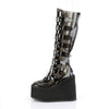 SWING-815C Plateau Stiefel - PVC Schwarz von DemoniaCult – Ansicht 3