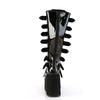 SWING-815WC (Weitschaft) Plateau Stiefel - Schwarz Lack von DemoniaCult – Ansicht 4