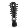 SWING-815WC (Weitschaft) Plateau Stiefel - Schwarz Matt von DemoniaCult – Ansicht 2