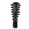 SWING-815WC (Weitschaft) Plateau Stiefel - Schwarz Matt von DemoniaCult – Ansicht 4