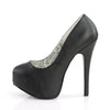 TEEZE-06 Plateau Pumps Schwarz von Bordello – Ansicht 3