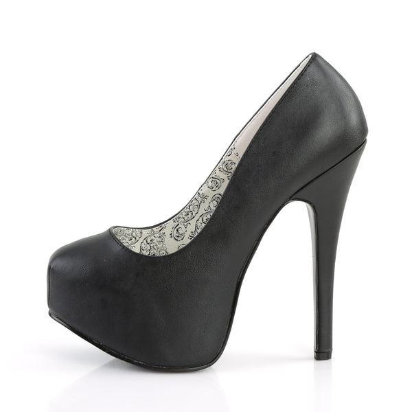 TEEZE-06 Plateau Pumps Schwarz von Bordello – Ansicht 3