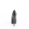 TEEZE-06 Plateau Pumps Lack Schwarz von Bordello – Ansicht 4