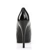 TEEZE-06W Plateau Pumps Schwarz von Pleaser Pink Label – Ansicht 4