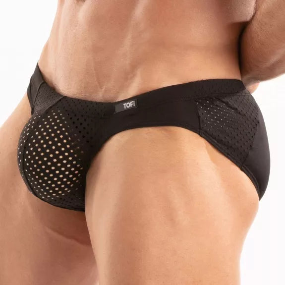 Microfiber Bikini Herren - atmungsaktiv, leicht & elegant schwarz | TOF Paris