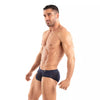 Herren Slips Marineblau - Atmungsaktive Mikrofaser, Low-Rise Komfort | TOF Paris