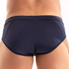 Herren Slips Marineblau - Atmungsaktive Mikrofaser, Low-Rise Komfort | TOF Paris