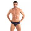 Herren Slips Marineblau - Atmungsaktive Mikrofaser, Low-Rise Komfort | TOF Paris