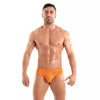 Herren Slips Microfaser, atmungsaktiv & formbetont, Orange | TOF Paris
