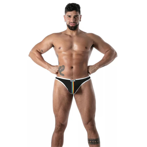 Schwarzer Pride Joyful-String von TOF Paris – Ansicht 4