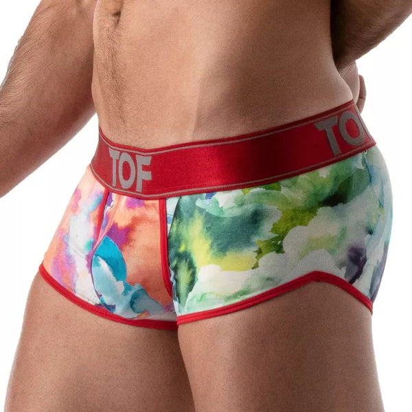 Buntes aufregendes Push Up Kurzboxer Design für sinnliche Momente von TOF Paris – Ansicht 2