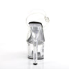 TIPJAR-708-5 Plateau Sandaletten Transparent/Schwarz von Pleaser – Ansicht 4