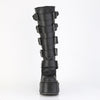 TRANSFORMER-800 Plateau Stiefel - Schwarz Matt von DemoniaCult – Ansicht 2