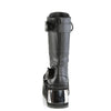 TRASHVILLE-250 Plateau Stiefel - Schwarz Matt von DemoniaCult – Ansicht 4