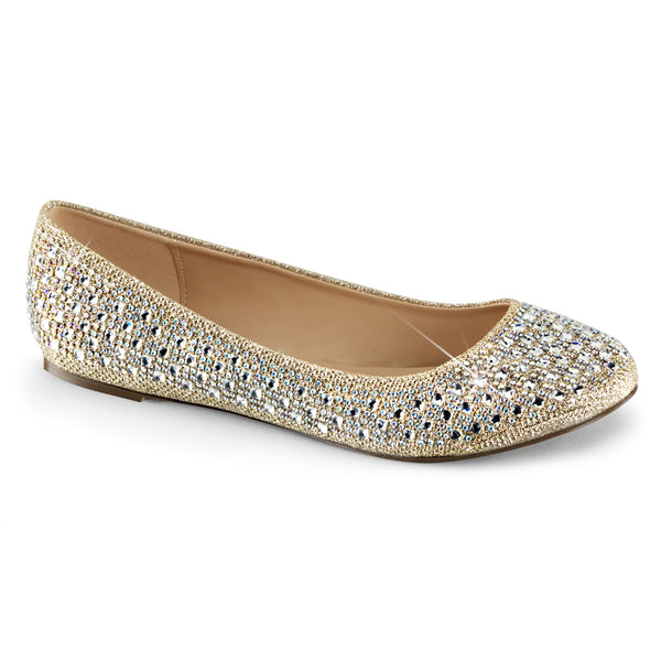 TREAT-06 Ballerina Schuhe Beige von Fabulicious
