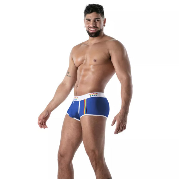 Blaue Trunk Pride Joyful-Boxershorts von TOF Paris – Ansicht 5