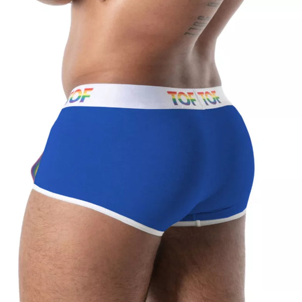 Blaue Trunk Pride Joyful-Boxershorts von TOF Paris – Ansicht 3