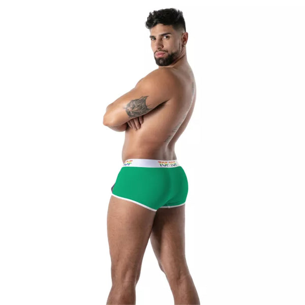 Grüne Trunk Pride Joyful-Boxershorts von TOF Paris – Ansicht 2