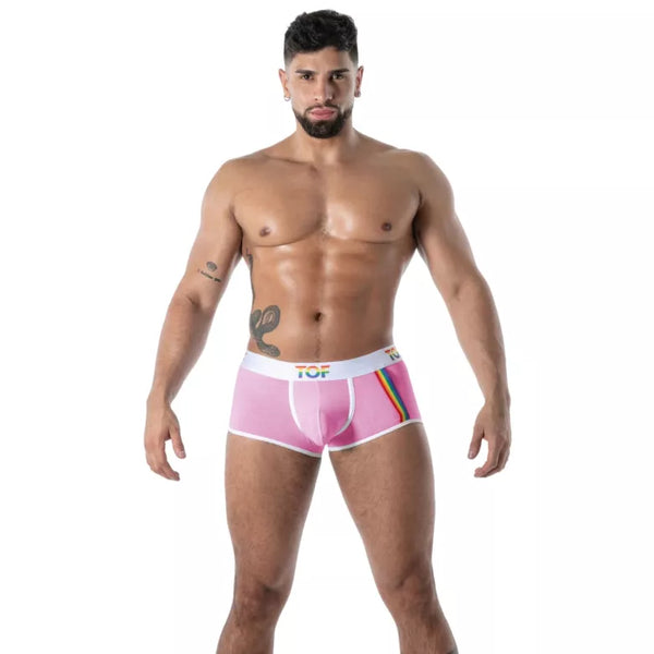Pinke Trunk Pride Joyful-Boxershorts von TOF Paris