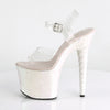 UNICORN-708LG Plateau Sandaletten Opal Rosa von Pleaser – Ansicht 3