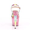 UNICORN-711T Plateau Sandaletten - Pink von Pleaser – Ansicht 4