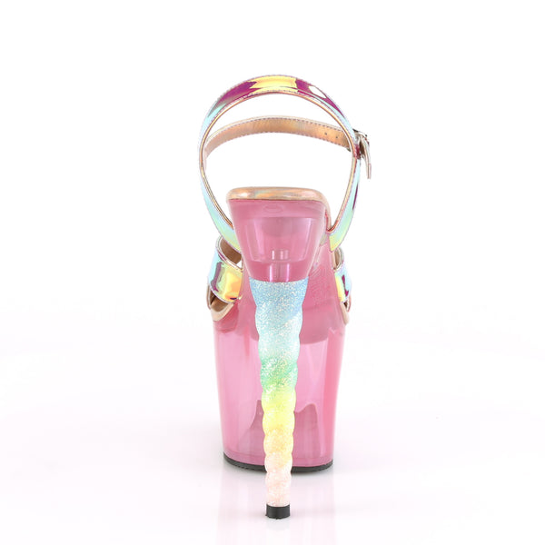 UNICORN-711T Plateau Sandaletten - Pink von Pleaser – Ansicht 4