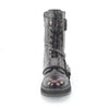 VALOR-220 Plateau Stiefel Schwarz X Matt von DemoniaCult – Ansicht 2