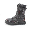 VALOR-220 Plateau Stiefel Schwarz X Matt von DemoniaCult – Ansicht 3