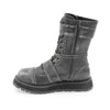 VALOR-220 Plateau Stiefel Grau Matt von DemoniaCult – Ansicht 3