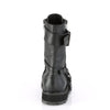 VALOR-220 Plateau Stiefel schwarz matt Schnürung Schnallen von DemoniaCult – Ansicht 4