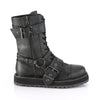 VALOR-220 Plateau Stiefel schwarz matt Schnürung Schnallen von DemoniaCult – Ansicht 5