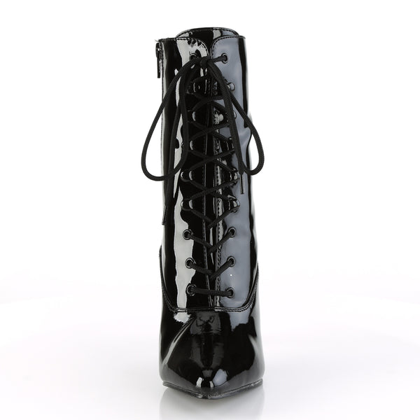 VANITY-1020 Stiefeletten Lack Schwarz von Pleaser – Ansicht 2