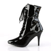 VANITY-1020 Stiefeletten Lack Schwarz von Pleaser – Ansicht 3