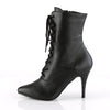 VANITY-1020 Stiefeletten Matt Schwarz von Pleaser – Ansicht 3