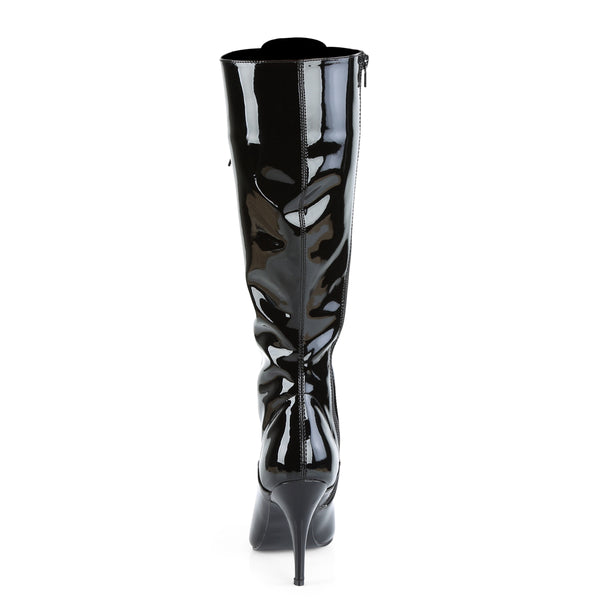 VANITY-2020 Overknee Stiefel Lack Schwarz von Pleaser – Ansicht 4