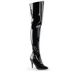 VANITY-3010 Overknee Stiefel Schwarz von Pleaser