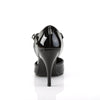 VANITY-415 Pumps Lack Schwarz | Pleaser