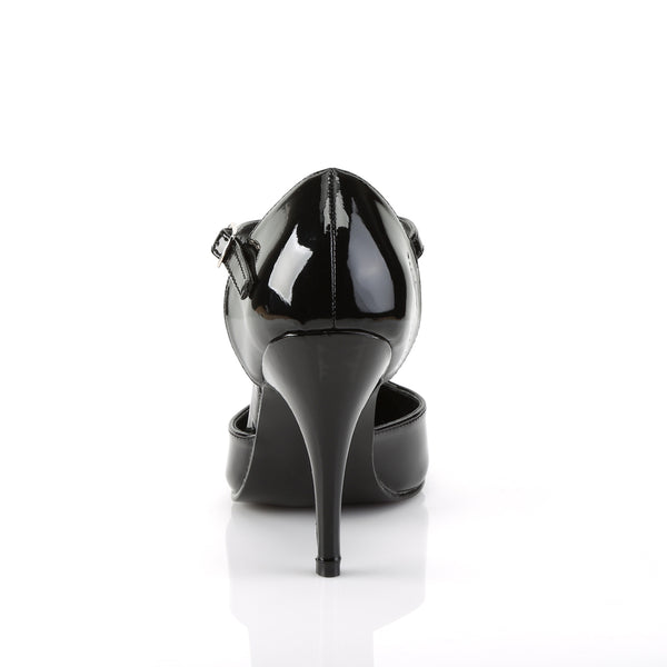 VANITY-415 Pumps Lack Schwarz | Pleaser